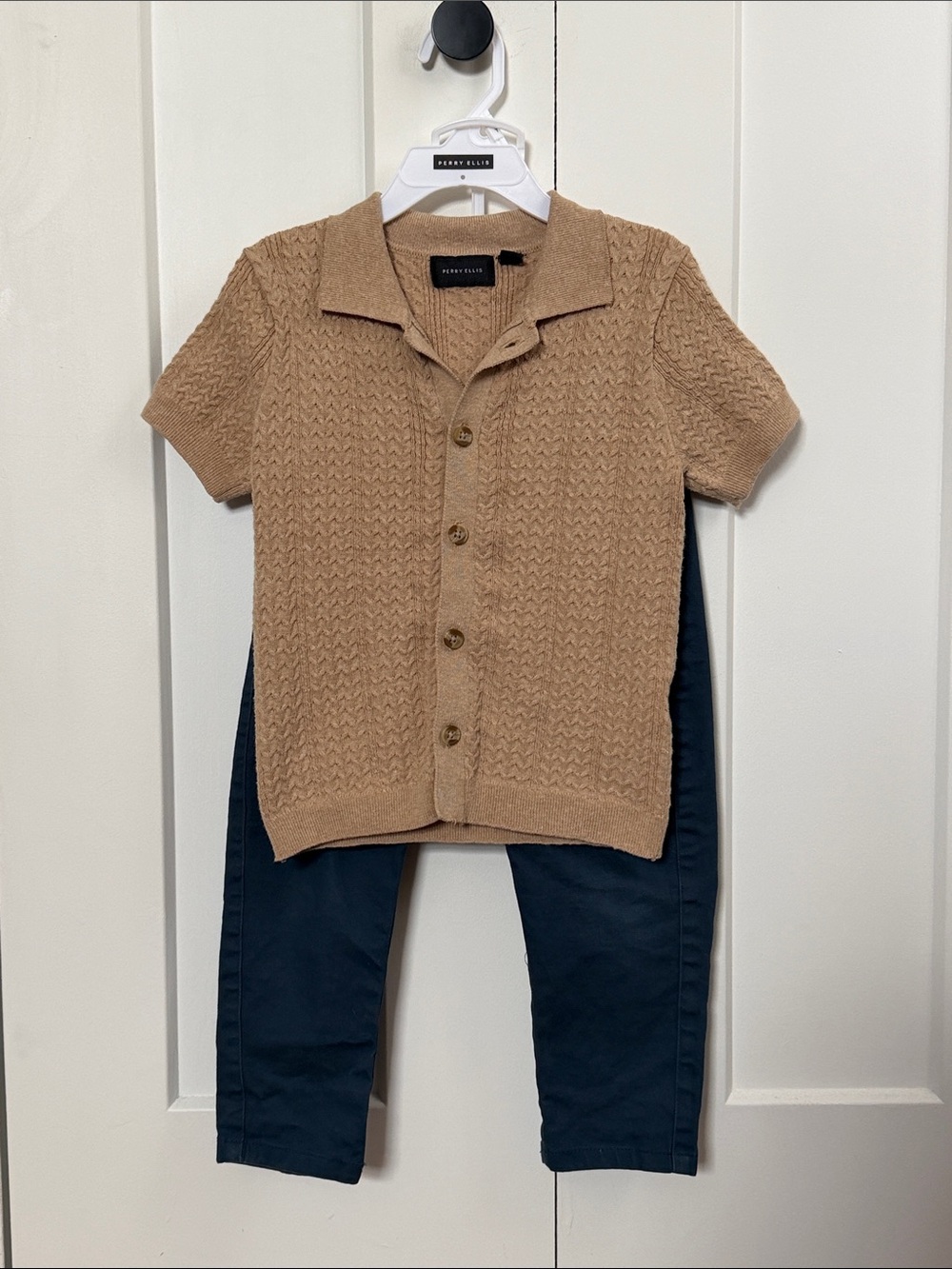 Perry Ellis Boys Matching Set